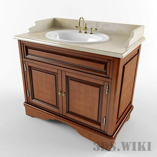 bathroom - Moidodyr washbasin 3D Model
