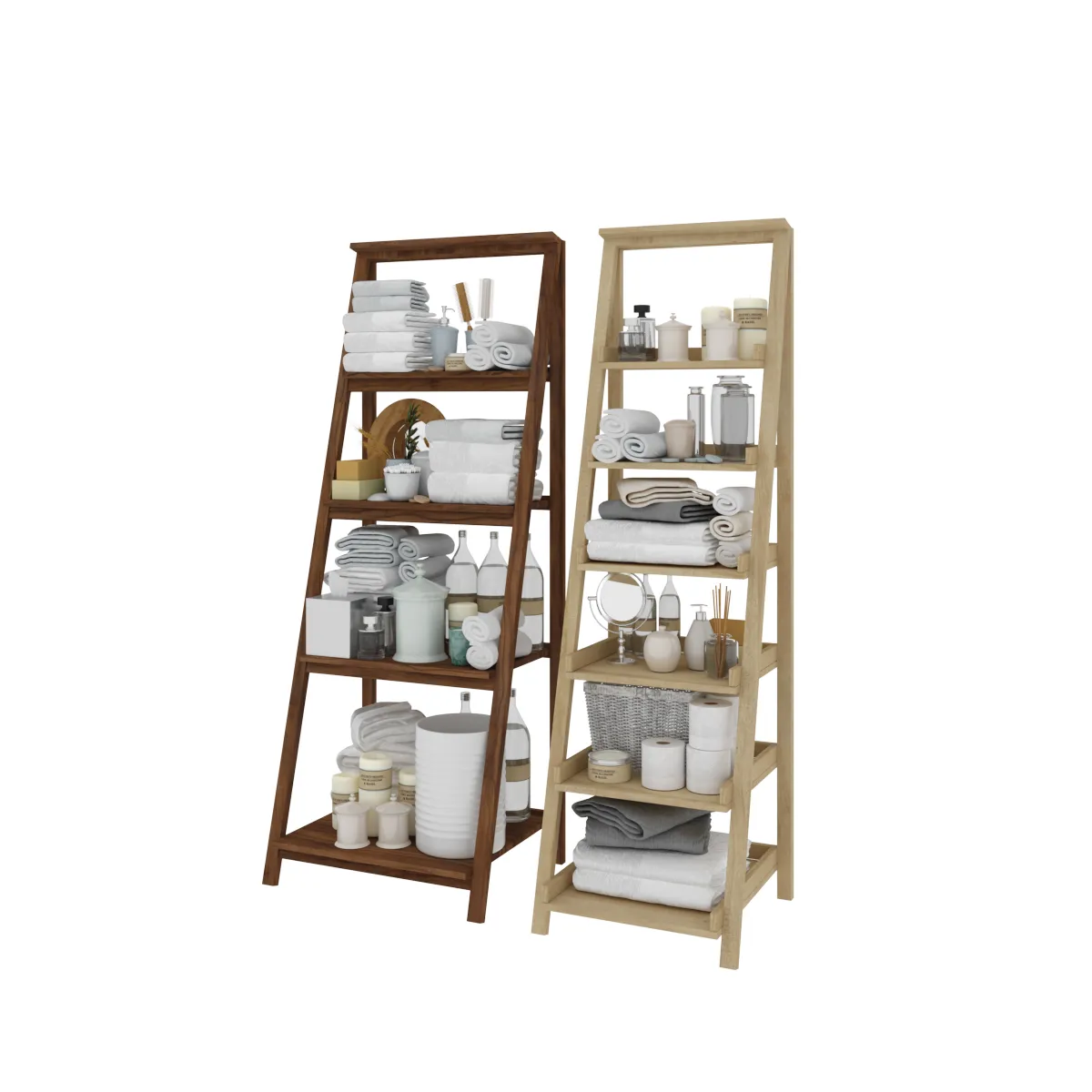 bathroom - Rack in the bathroom 6 3D Model