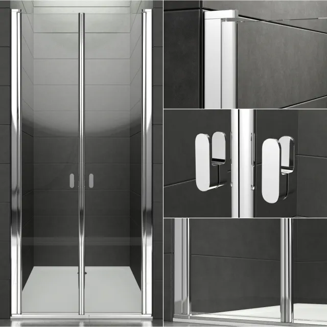 bathroom - Ravak shower doors 03 3D Model