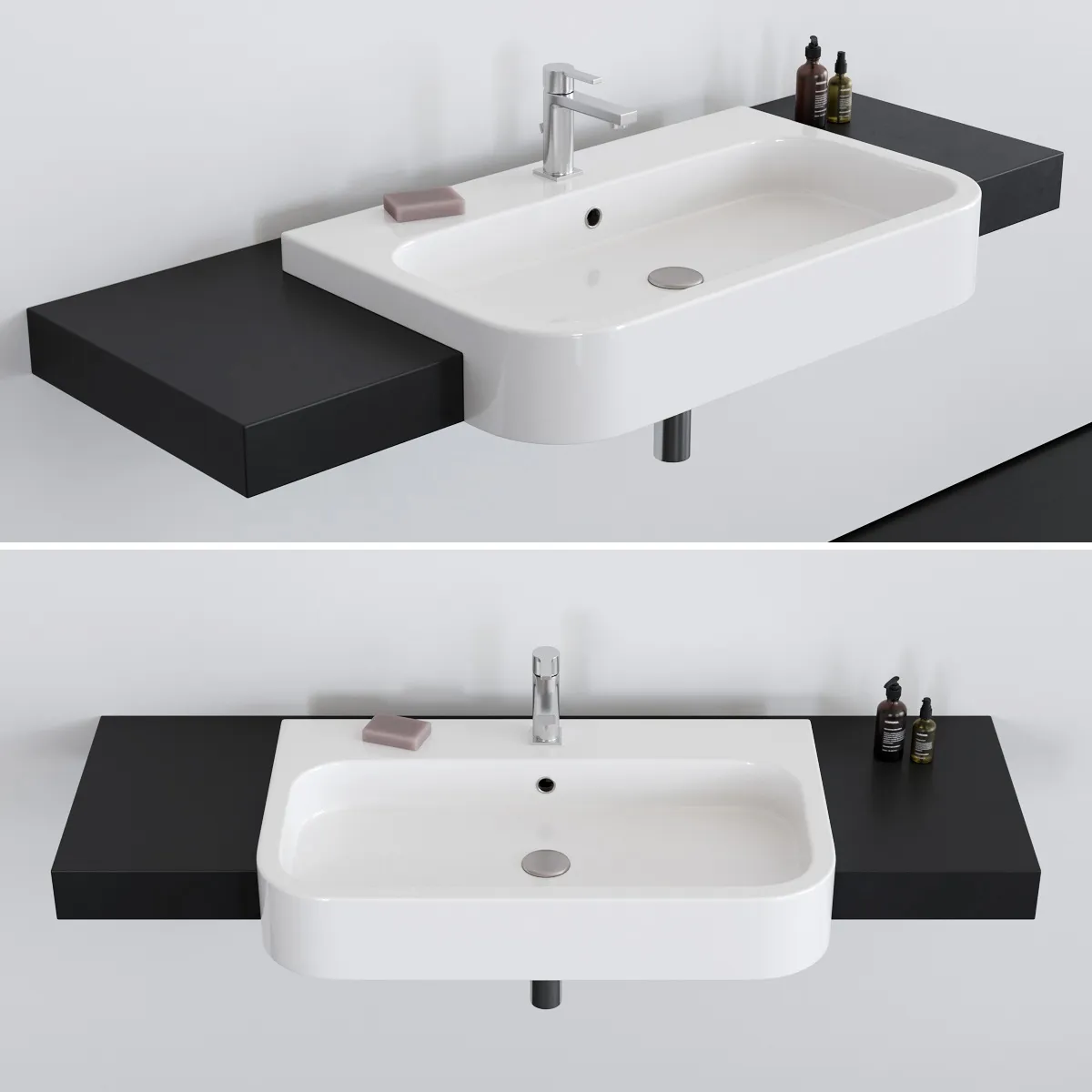 bathroom - Scarabeo Ceramiche Next 80D 3D Model
