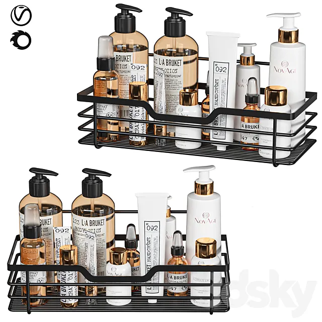 bathroom set 02 3DModel