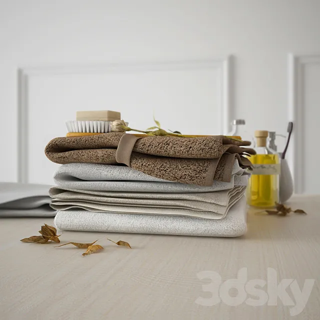 Bathroom Set 02 3DModel