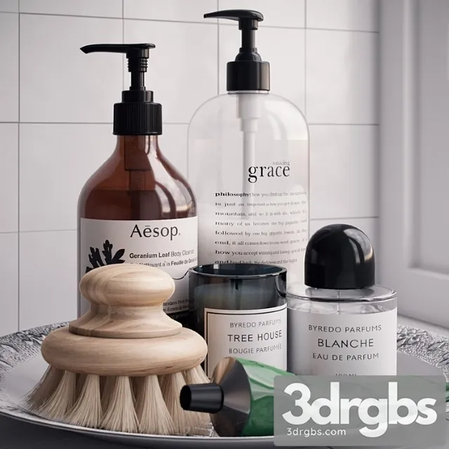 Bathroom Set 1 (2) 3D Model Free