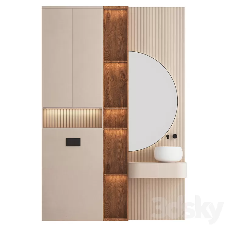 Bathroom set 21 3D Model