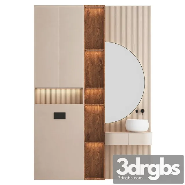 Bathroom Set 21 5 3D Model Free