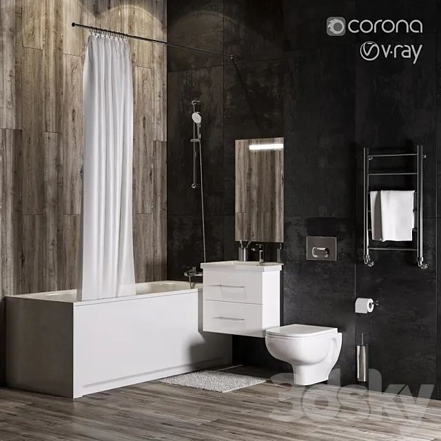 Bathroom Set 3DModel