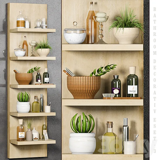 BATHROOM SET-4 3D Model