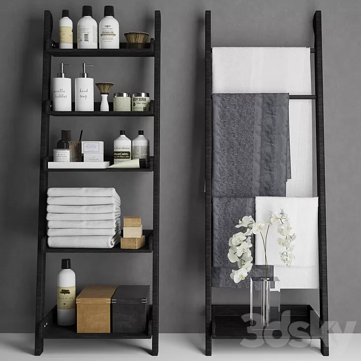 Bathroom set 5 3D Model