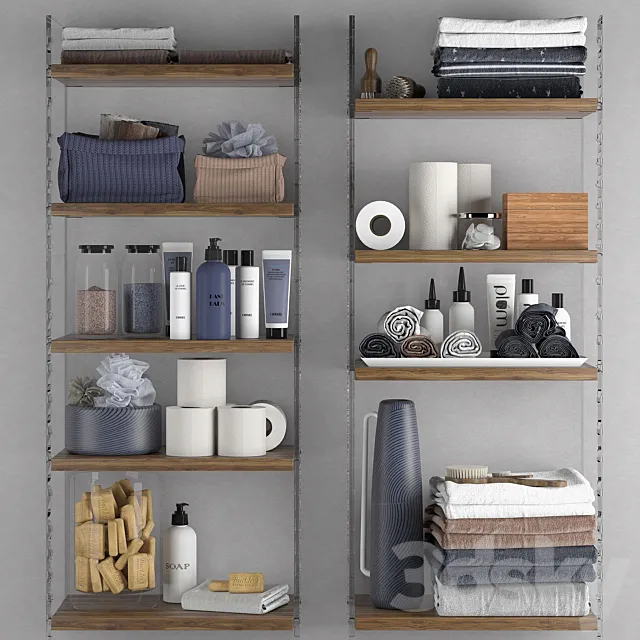 Bathroom set 8 3D Model