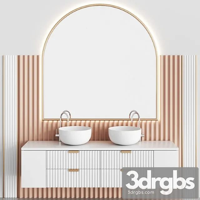Bathroom Set Bs05 3D Model Free