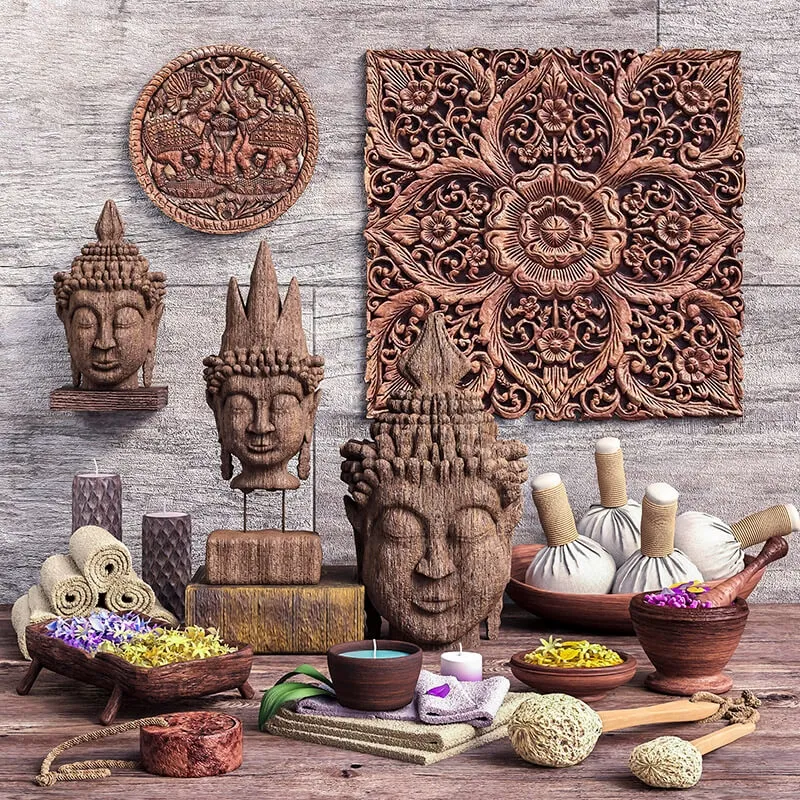 bathroom - Set for spa and bathroom 2 3D Model