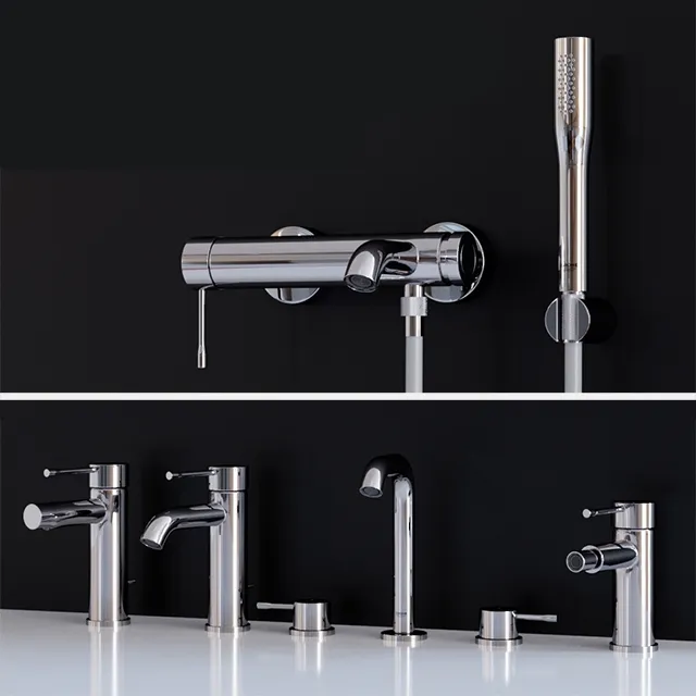 bathroom - Set mixer Grohe Essence New (Part 1) 3D Model