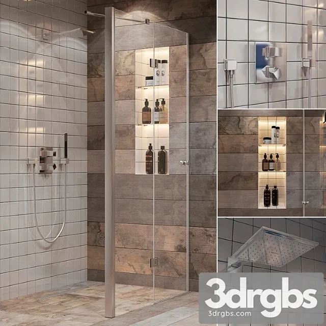 Bathroom Set Part 2 3D Model Free