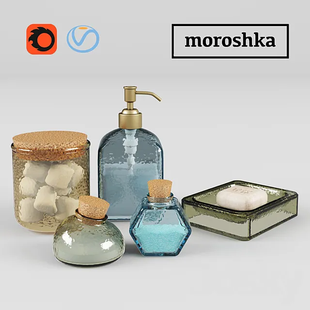 Bathroom Set Part 3 3DModel