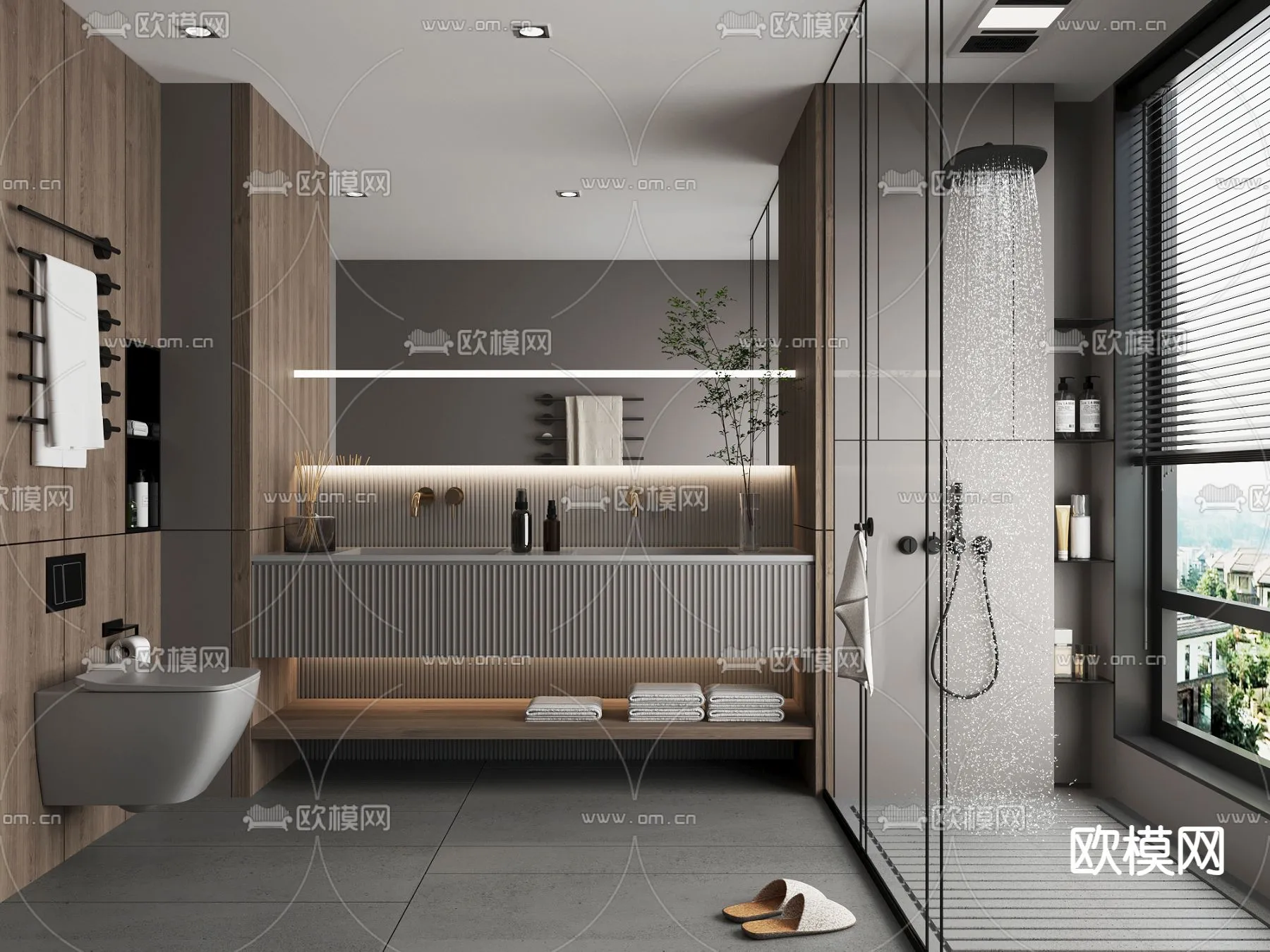 BATHROOM SETS - CORONA - 3D MODEL - 2232
