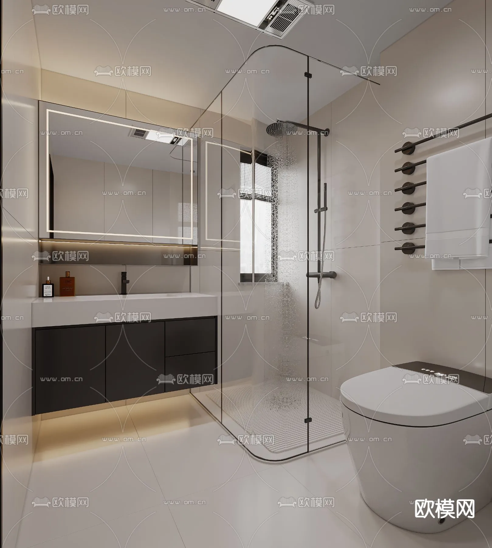 BATHROOM SETS - CORONA - 3D MODEL - 2265