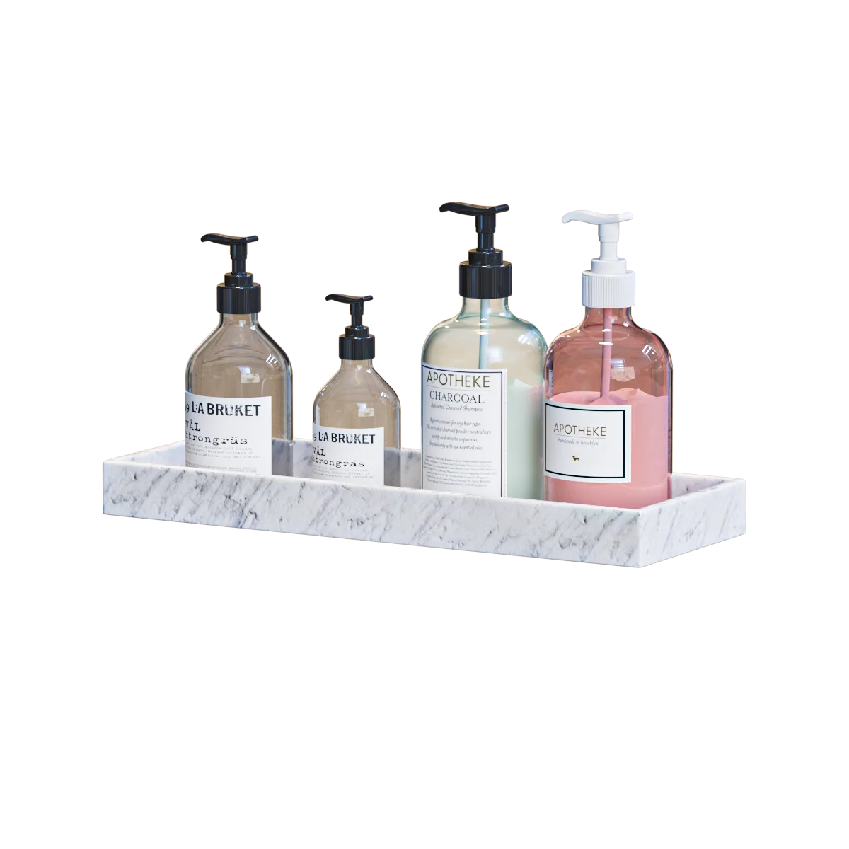 bathroom - Shampoos collection 3D Model