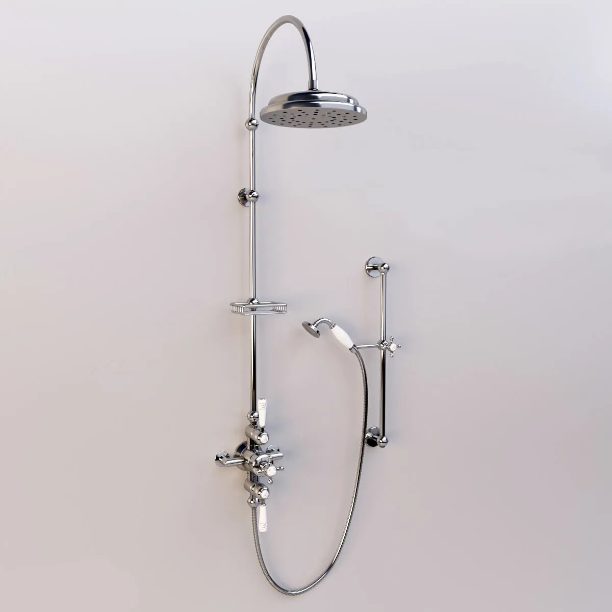 bathroom - Shower-Burlington 3D Model