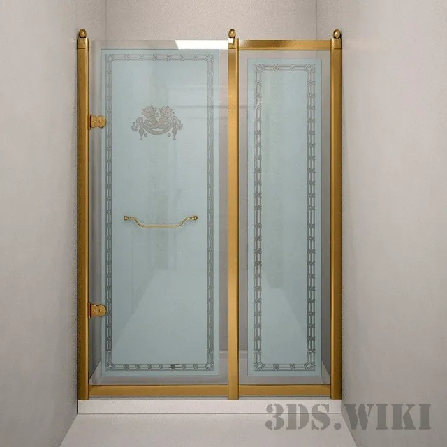 bathroom - Shower door Devon Savoy 3D Model