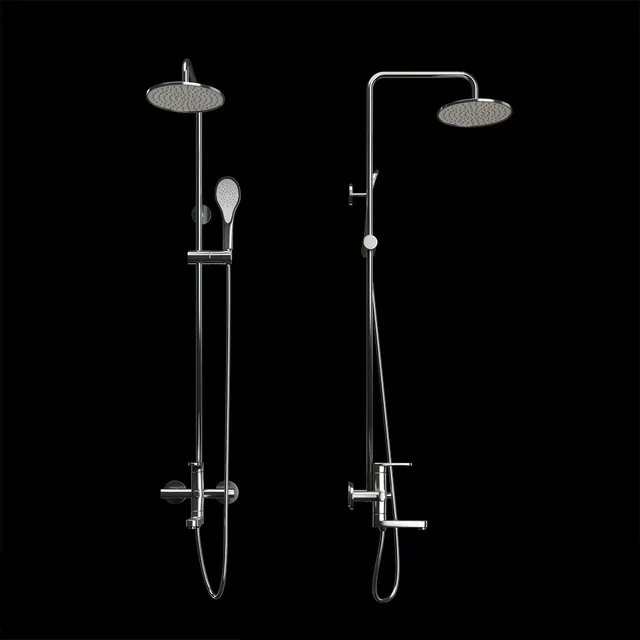 bathroom - Shower  Fraud R24131 3D Model