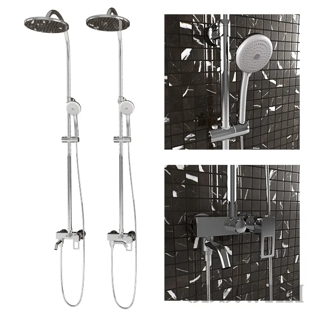 bathroom - Shower Mixer Elghansa 3D Model