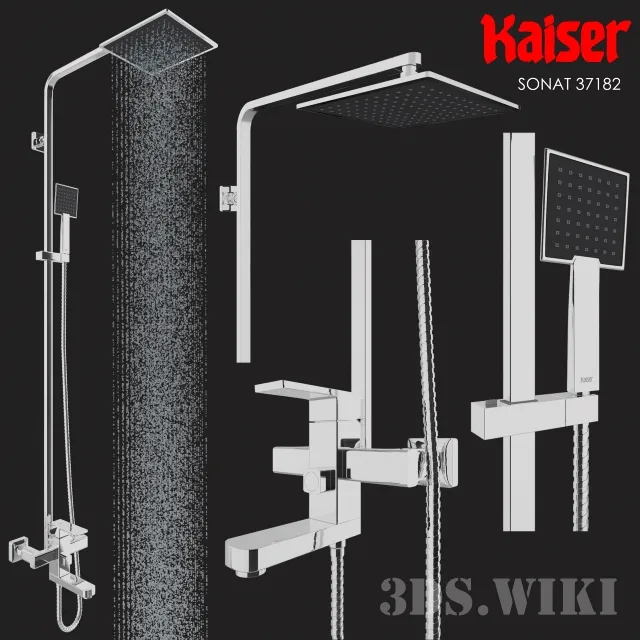 bathroom - Shower mixers Kaiser Sonat 3D Model