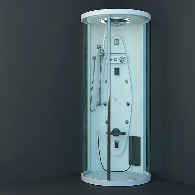 bathroom - Shower Teuco 155 Next + 3D Model