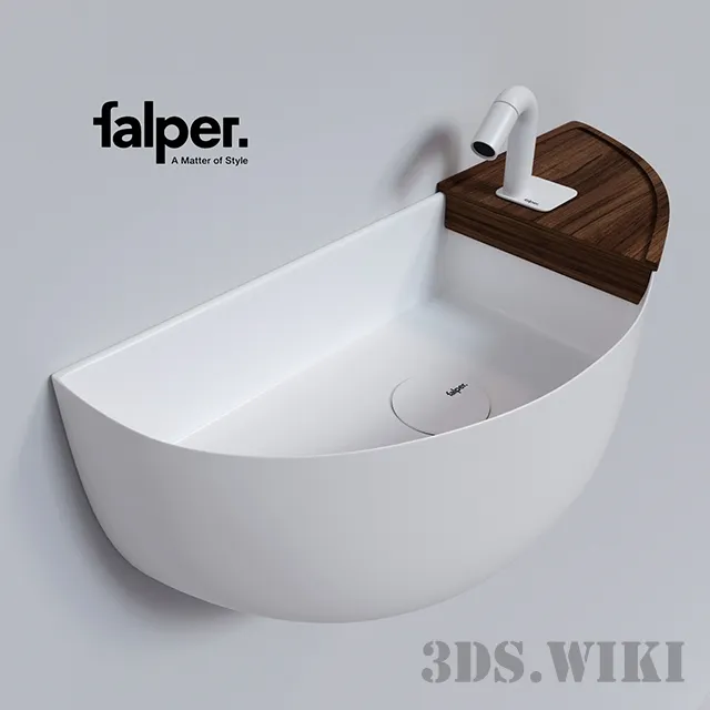 bathroom - Sink Falper Bowllino 3D Model