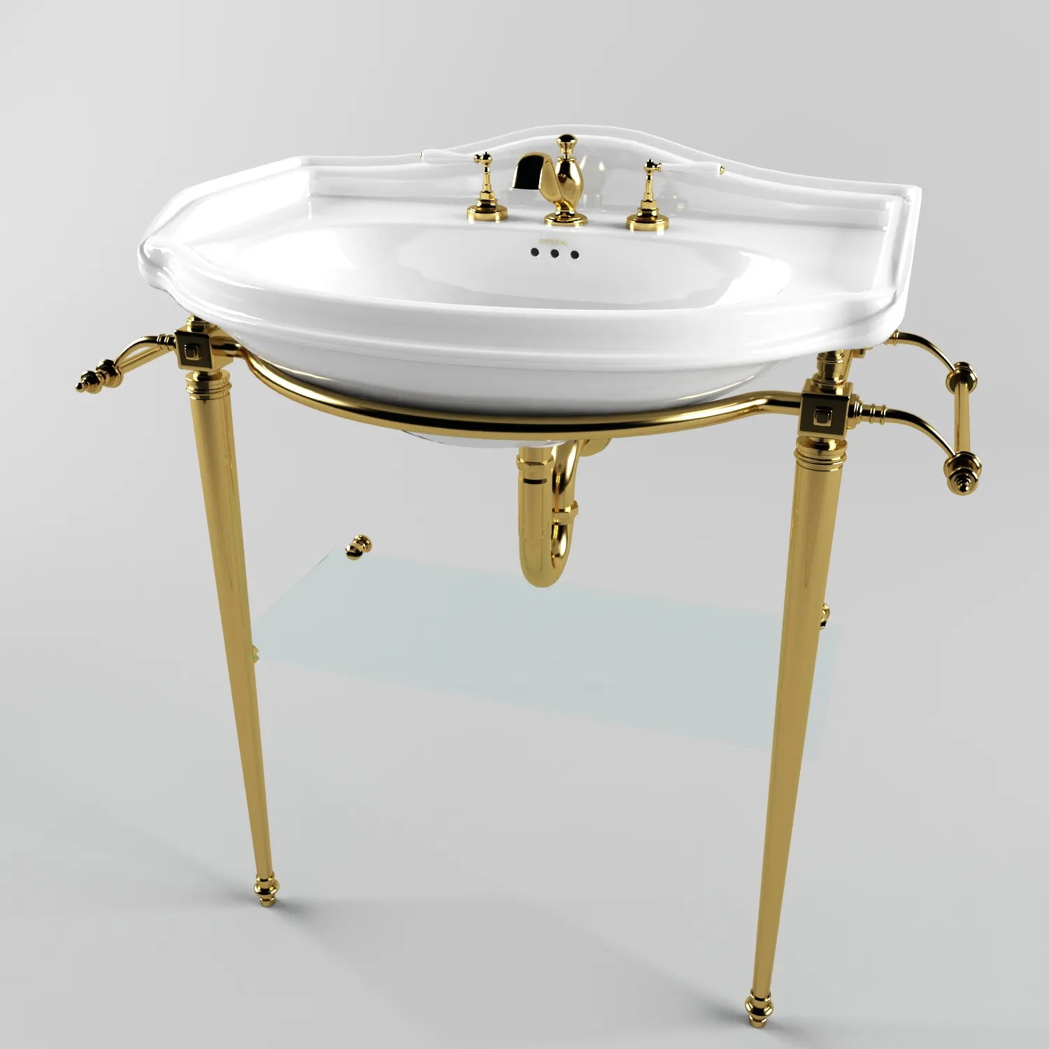 bathroom - Sink Hatria Area SX 2 3D Model