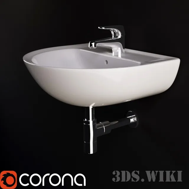 bathroom - Sink Ideal Standard Ecco 3D Model
