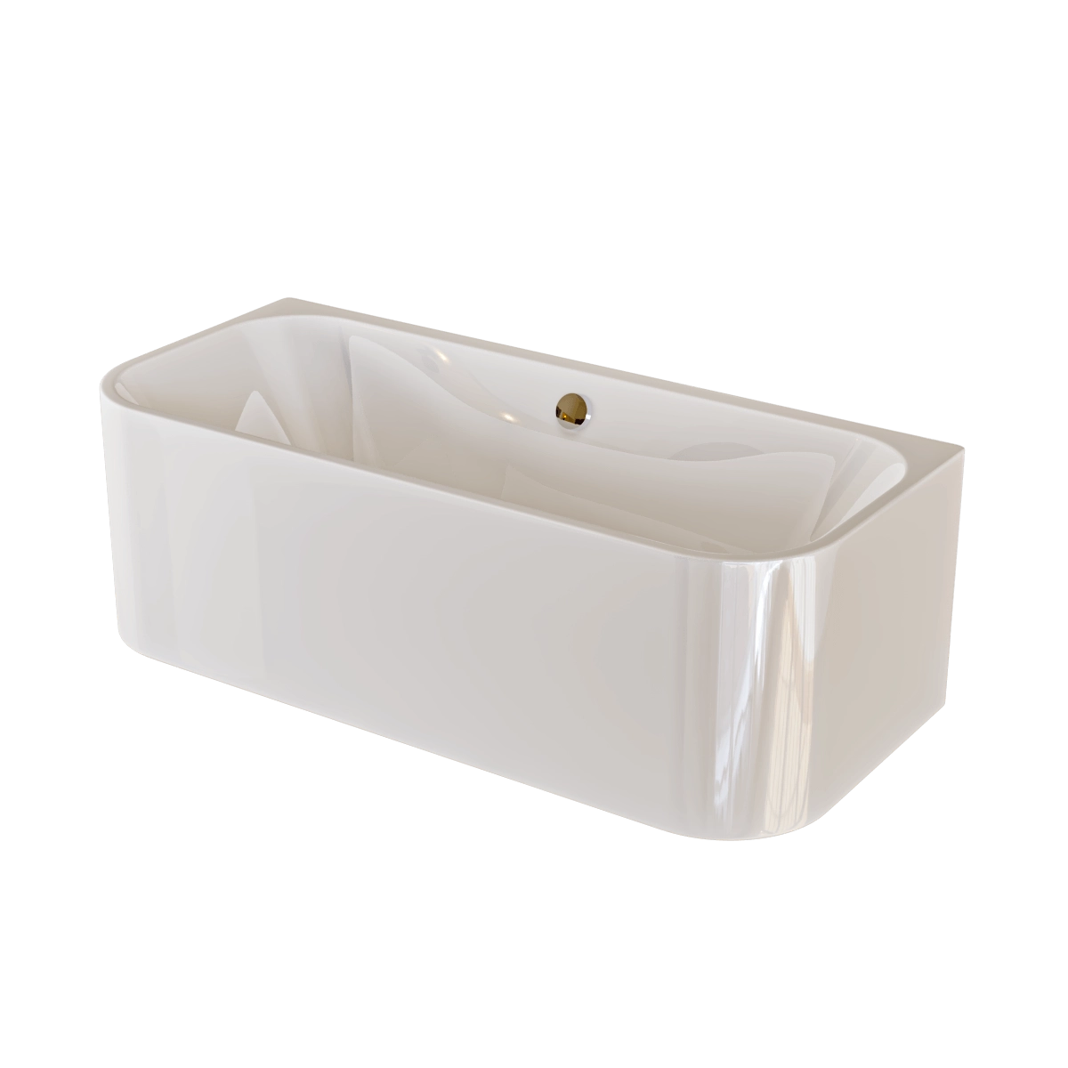 bathroom - Small bathtub 3D Model