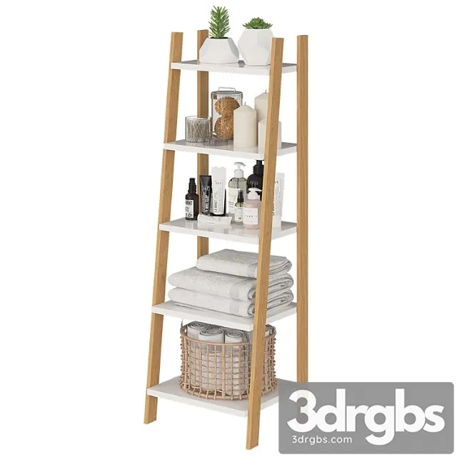 Bathroom Stand 3D Model Free