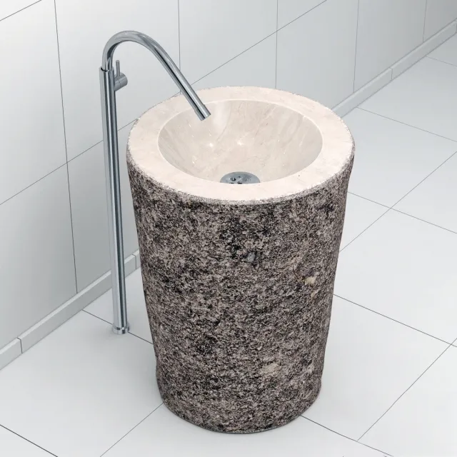 bathroom - Stone washing 3D Model