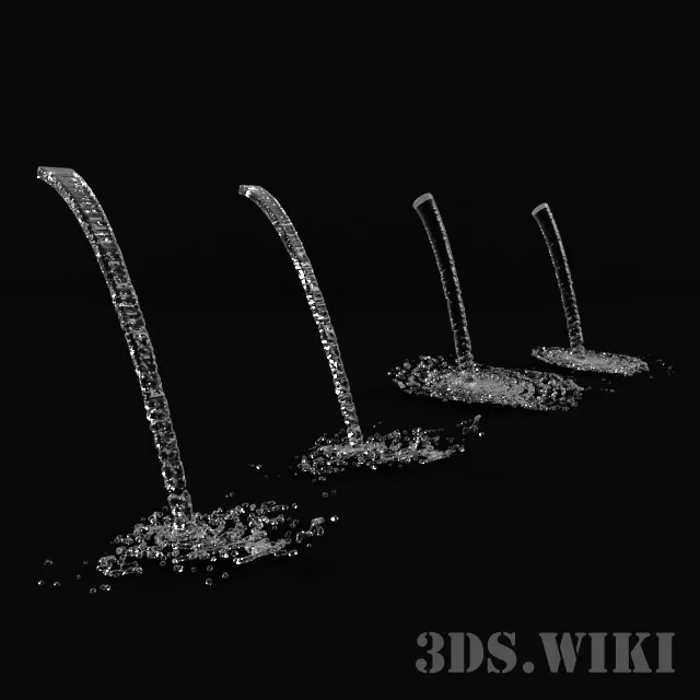 bathroom - Tap water 3D Model