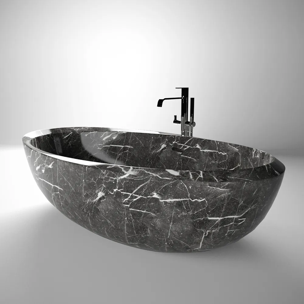 bathroom - Teuco Ibordi bathtub 3D Model