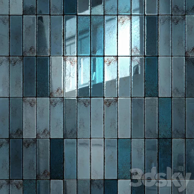 Bathroom tiles Tubadzin - Curio 3D Model