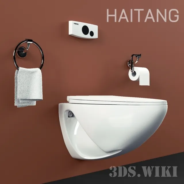 bathroom - Toilet Haitang 3D Model