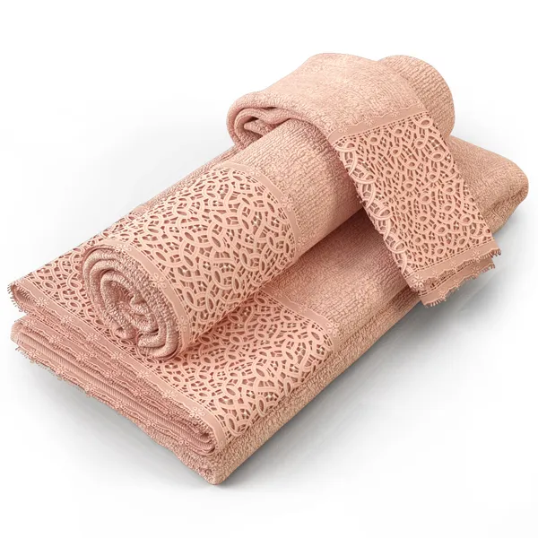 bathroom - Towel for bathroom 747 3D Model