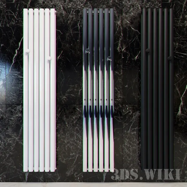 bathroom - Towel radiator Noken Essence-c 3D Model