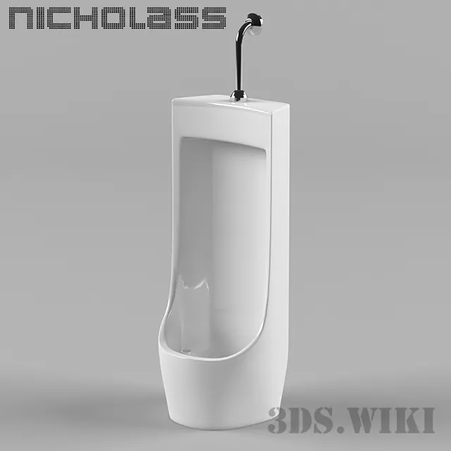 bathroom - Urinal BIGBIG Urinal 3D Model