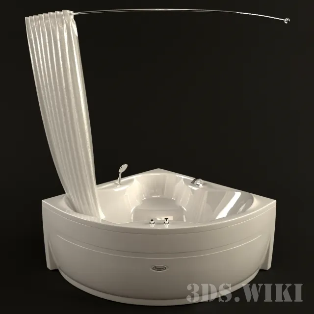 bathroom - Vanessa bath 3D Model