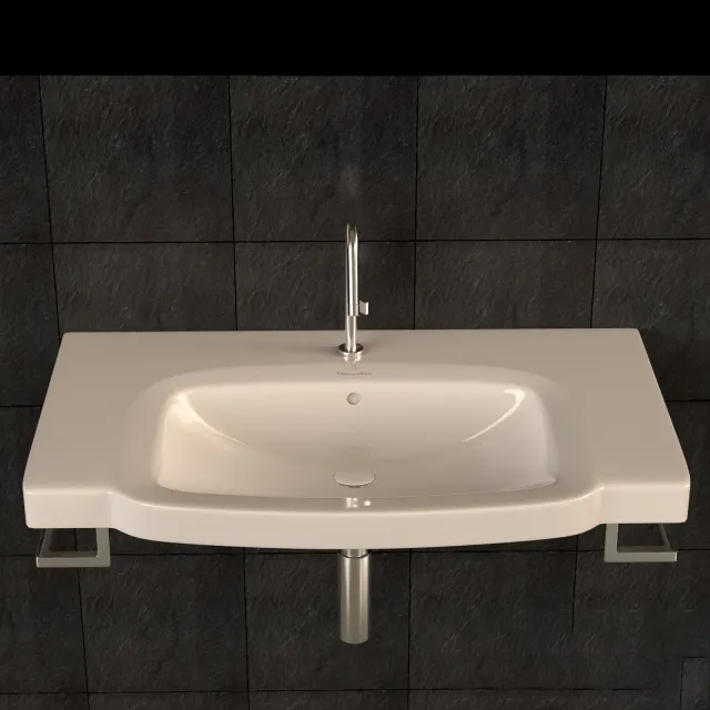 bathroom - Villeroy and amp  Boch Sentique 5142 80 3D Model
