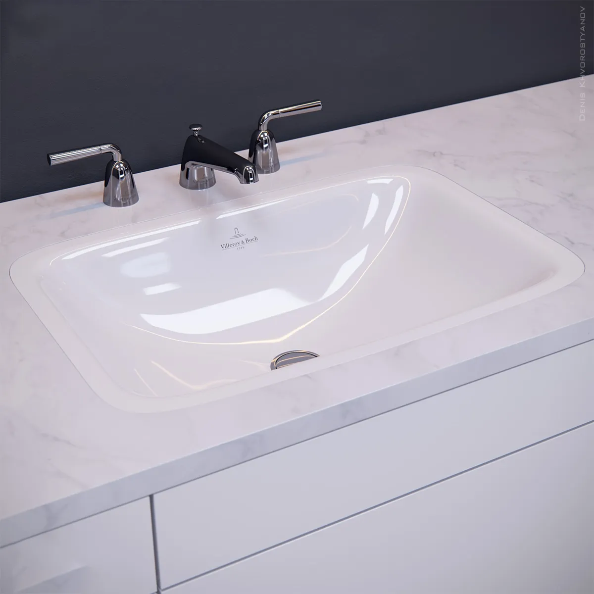 bathroom - Villeroy and Boch 3 3D Model