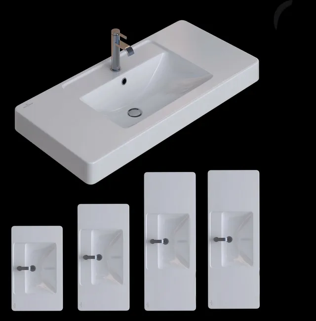 bathroom - Villeroy and  Boch Architectura PART 3 3D Model