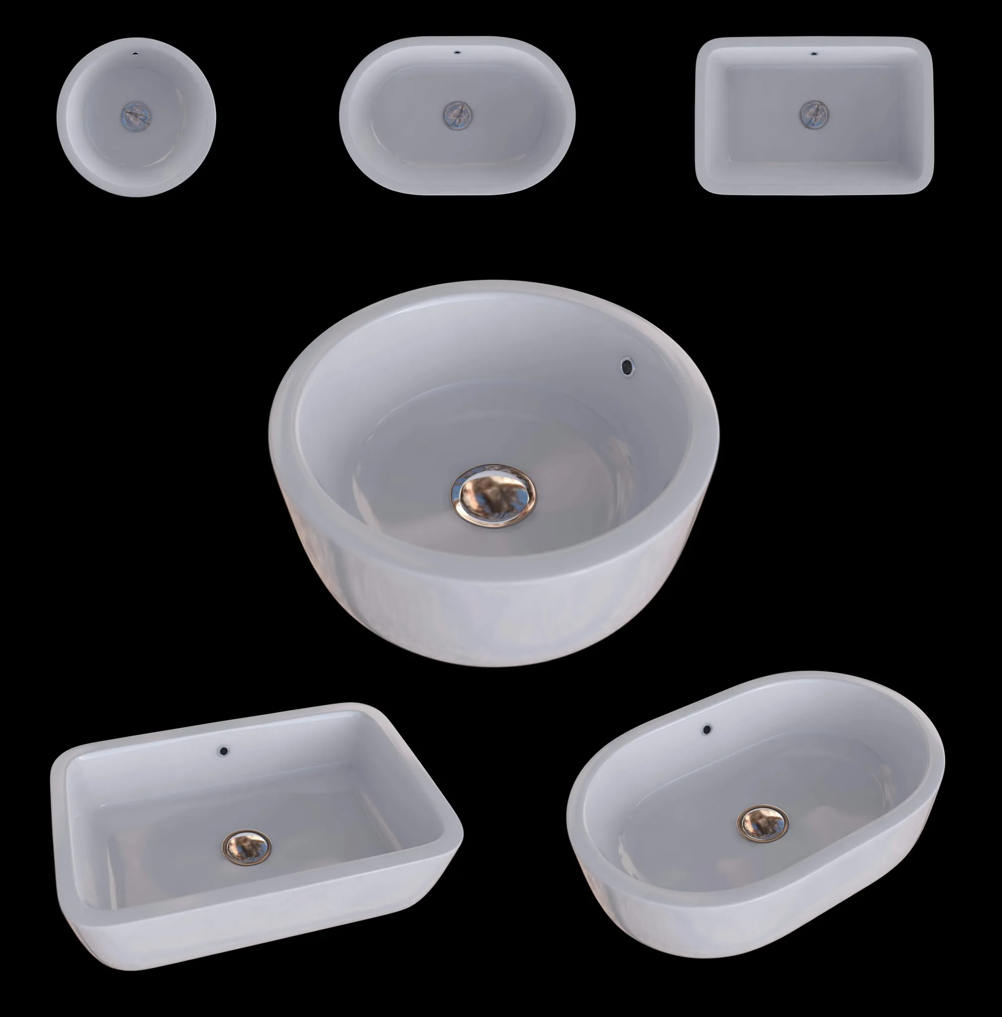 bathroom - Villeroy and Boch sink  architectura 3D Model