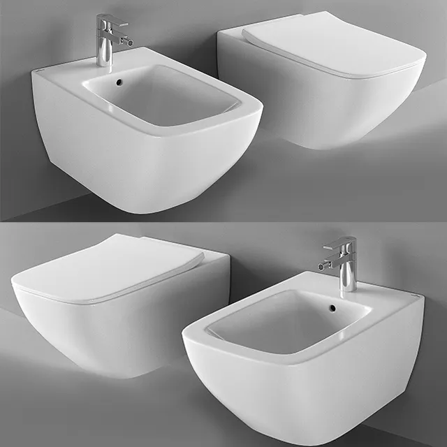 bathroom - Villeroy and  Boch Venticello 3D Model