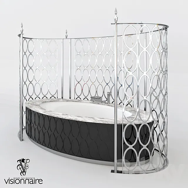 BATHROOM VISIONNAIRE (IPE CAVALLI) SATURNIA 3D Model