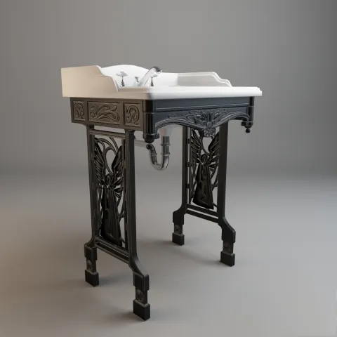 bathroom - Washbasin 12 3D Model