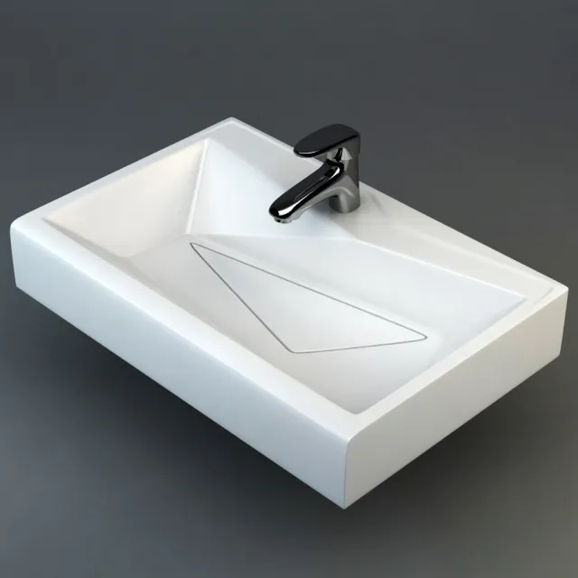 bathroom - Washbasin 85 3D Model