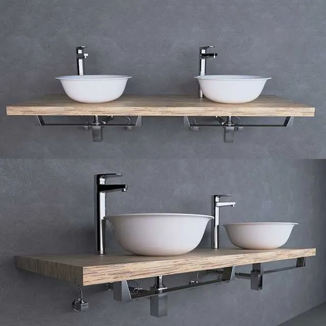bathroom - Washbasin 857 3D Model